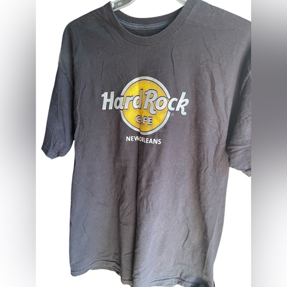 Hard Rock Cafe New Orleans size XL black, logo tshirt,SS,graphic tshirt - Picture 4 of 5